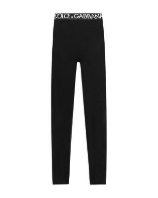 Logo Waistband Jersey Leggings by DOLCE&GABBANA