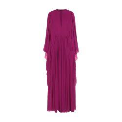Long silk chiffon caftan by DOLCE&GABBANA