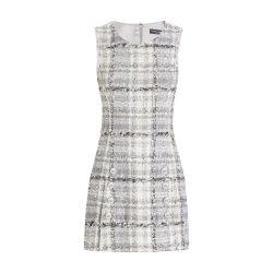Lurex raschel tweed A-line mini dress by DOLCE&GABBANA