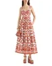 Majolica Print Long Poplin Dress by DOLCE&GABBANA