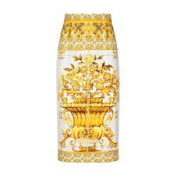 Majolica calf-length skirt by DOLCE&GABBANA