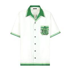 Majolica poplin Hawaiian shirt by DOLCE&GABBANA