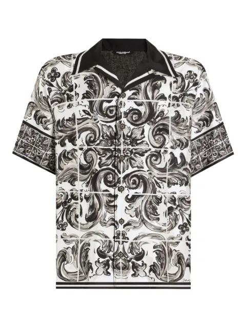 Majolica-print shirt by DOLCE&GABBANA