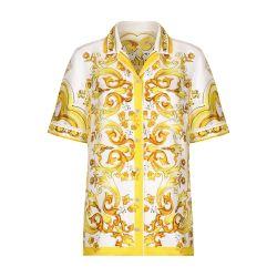 Majolica short-sleeved shirt by DOLCE&GABBANA