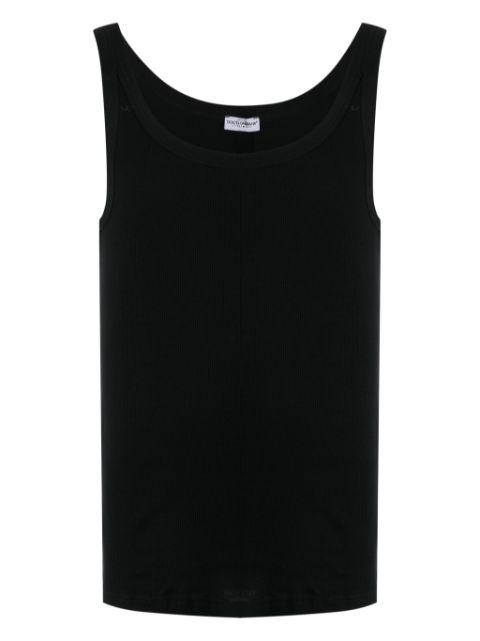 Marcello ribbed-knit tank top by DOLCE&GABBANA