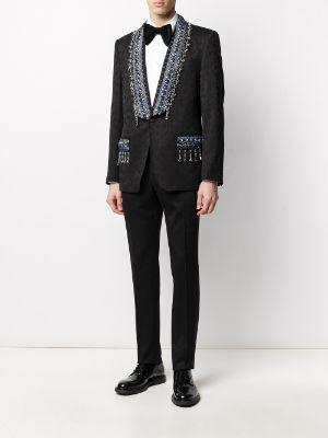 Martini-Fit floral jacquard suit by DOLCE&GABBANA