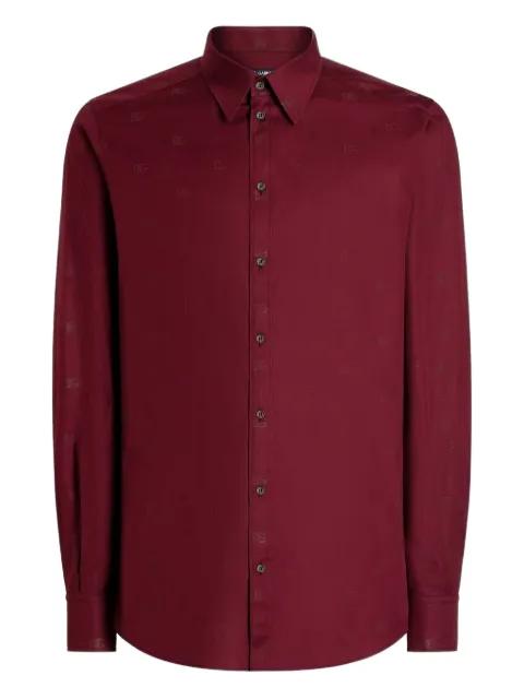 Martini logo-print shirt by DOLCE&GABBANA
