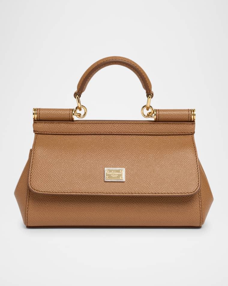 Medium Sicily Elongated Top-Handle Bag by DOLCE&GABBANA