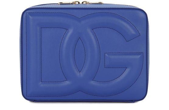 Medium calfskin DG Logo camera bag by DOLCE&GABBANA