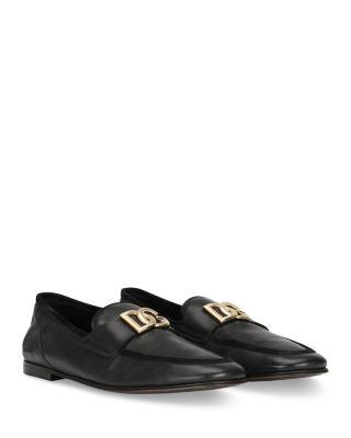 Men's Calfskin Slipper Loafers by DOLCE&GABBANA