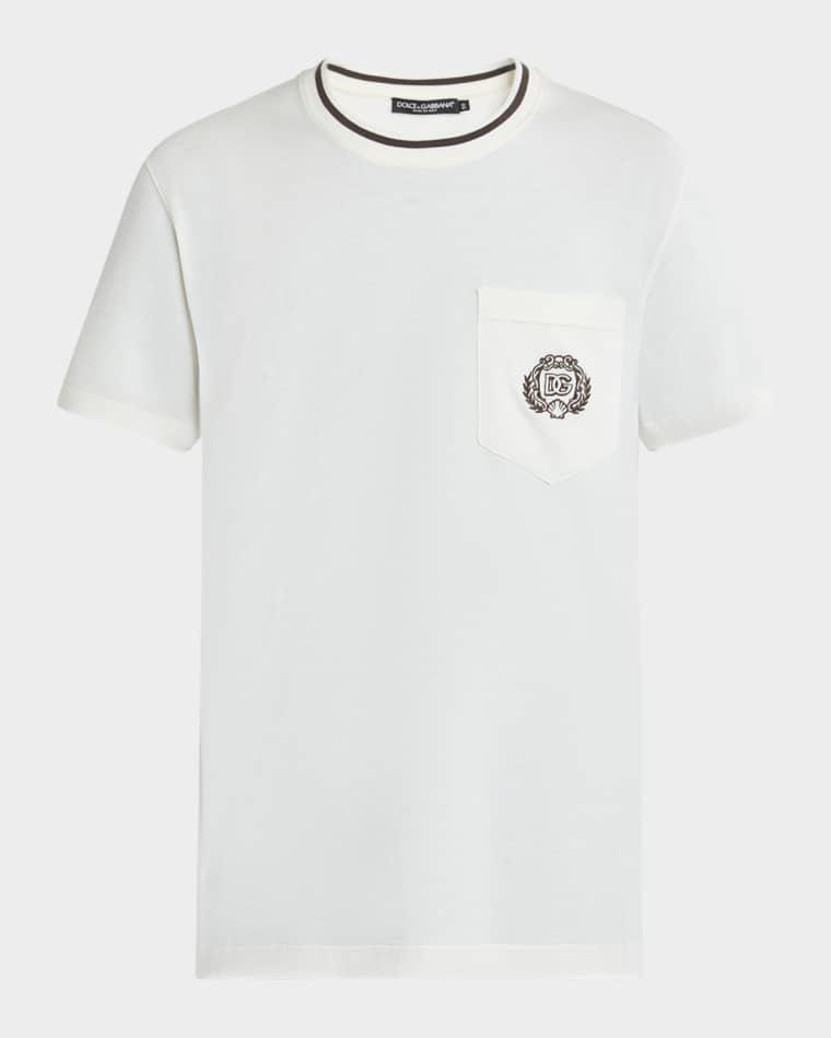 Men's DG Emblem Pocket T-Shirt by DOLCE&GABBANA
