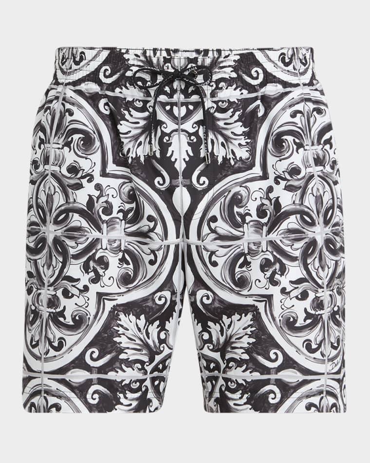 Men's Majolica Swim Trunks by DOLCE&GABBANA