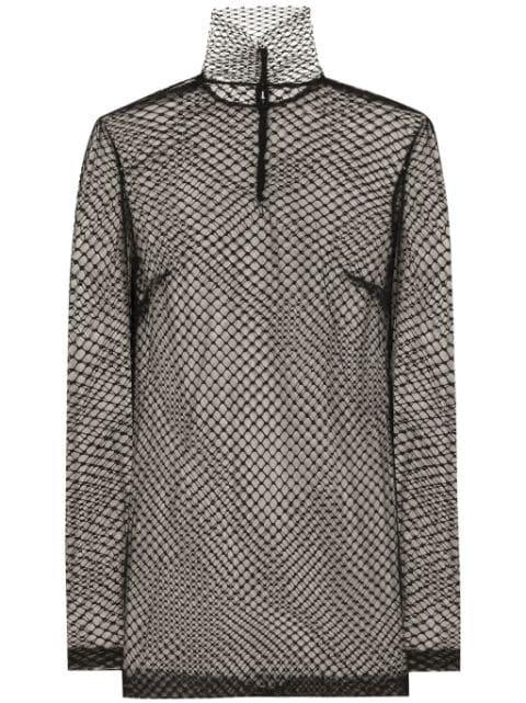 Mesh blouse by DOLCE&GABBANA
