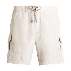 Mid-length swim trunks with tag by DOLCE&GABBANA