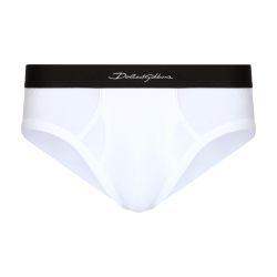 Mid-rise briefs in stretch jersey by DOLCE&GABBANA
