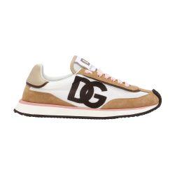Mixed-material DG Cushion sneakers by DOLCE&GABBANA