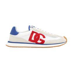 Mixed-material DG Cushion sneakers by DOLCE&GABBANA