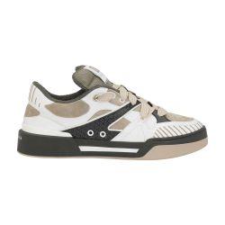 Mixed-material New Roma sneakers by DOLCE&GABBANA