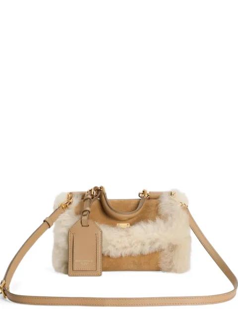 My Sicily shearling tote bag by DOLCE&GABBANA