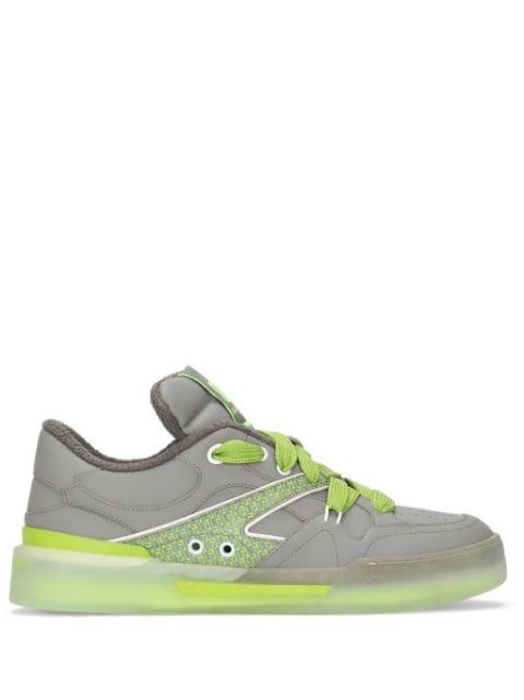 New Roma logo-patch low-top sneakers by DOLCE&GABBANA