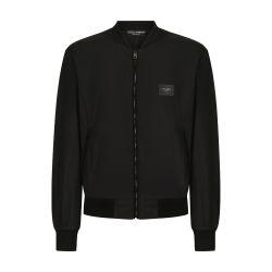 Nylon jacket with branded tag by DOLCE&GABBANA