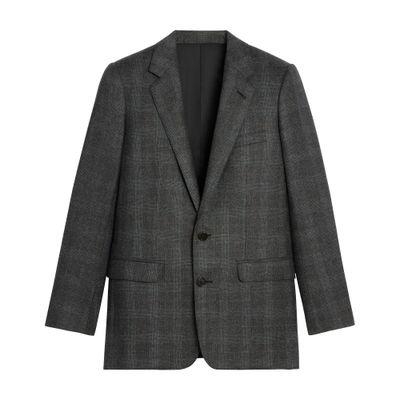 One-shoulder wool gabardine jacket by DOLCE&GABBANA