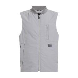 Padded technical fabric vest by DOLCE&GABBANA