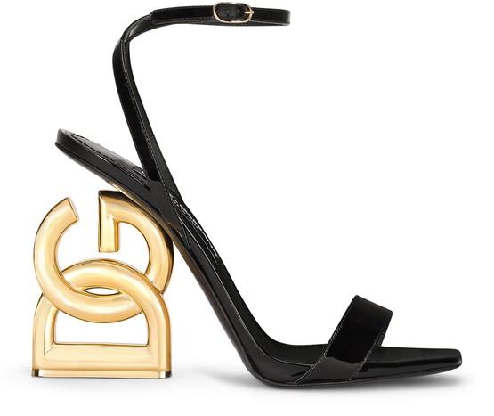 Patent leather 3.5 sandals by DOLCE&GABBANA