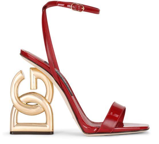 Patent leather 3.5 sandals by DOLCE&GABBANA