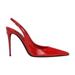 Patent leather slingbacks by DOLCE&GABBANA