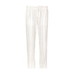 Pinstripe linen pants by DOLCE&GABBANA