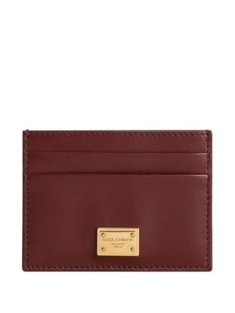 Plongé calfskin card holder by DOLCE&GABBANA