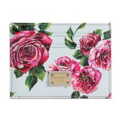 Polished calfskin card holder by DOLCE&GABBANA