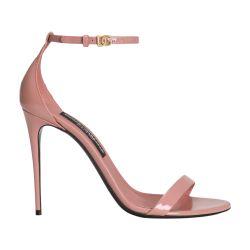 Polished calfskin sandals by DOLCE&GABBANA