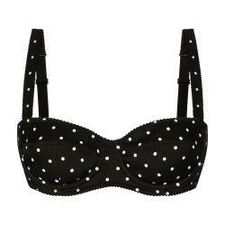 Polka-dot balconette bra by DOLCE&GABBANA