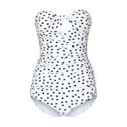 Polka-dot one-piece swimsuit by DOLCE&GABBANA