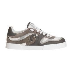 Portofino Strobel light calfskin sneakers by DOLCE&GABBANA