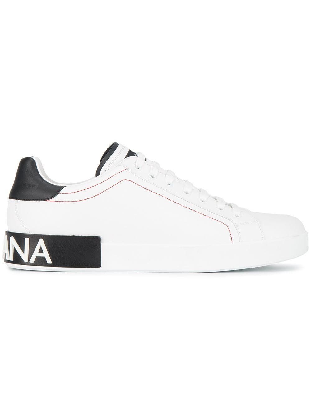 Portofino lace-up sneakers by DOLCE&GABBANA