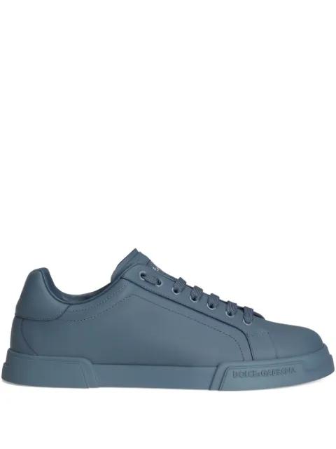 Portofino light-strobel calfskin sneakers by DOLCE&GABBANA