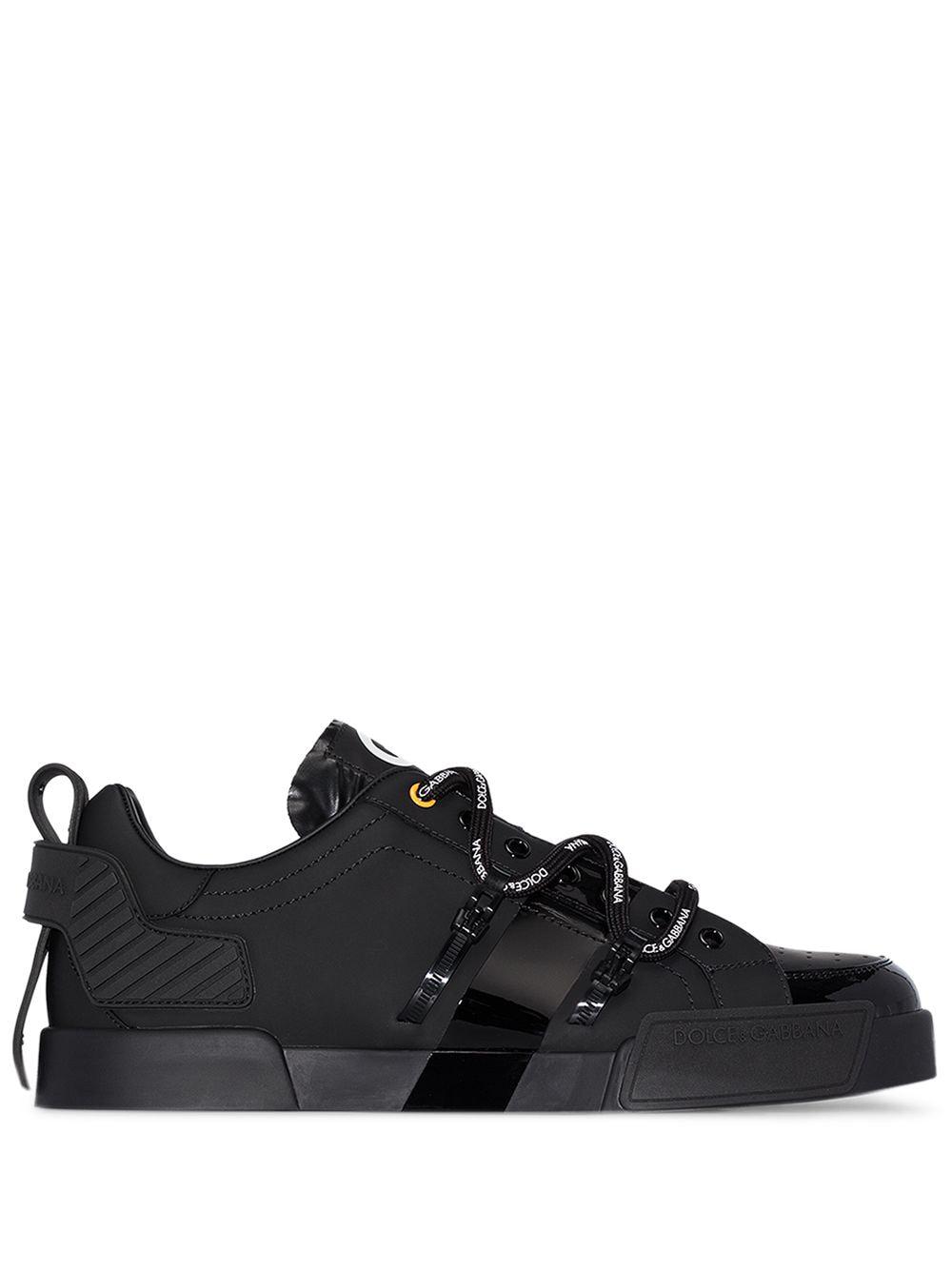 Portofino patent leather sneakers by DOLCE&GABBANA