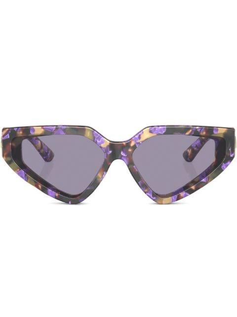 Precious cat-eye sunglasses by DOLCE&GABBANA