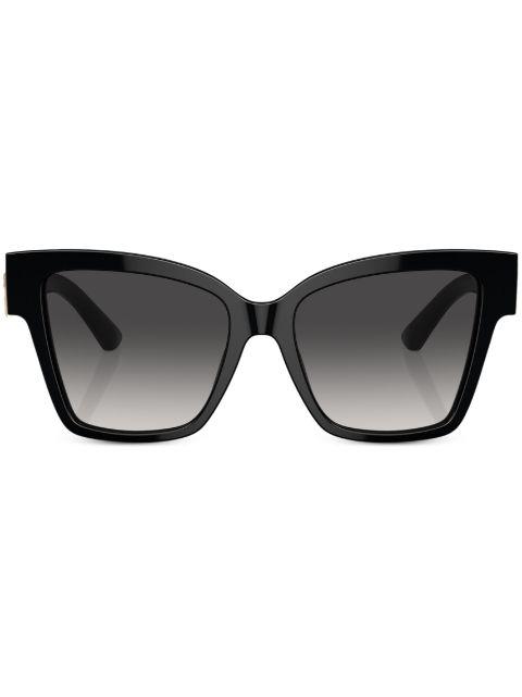 Precious square-frame sunglasses by DOLCE&GABBANA