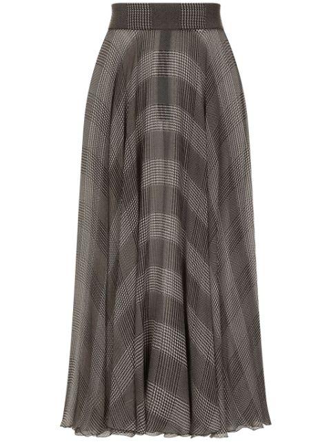 Prince of Wales check skirt by DOLCE&GABBANA