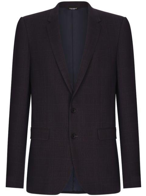 Prince of Wales check two-piece suit by DOLCE&GABBANA