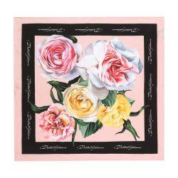 Print silk twill scarf (50x50) by DOLCE&GABBANA