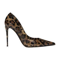 Printed polished calfskin pumps by DOLCE&GABBANA