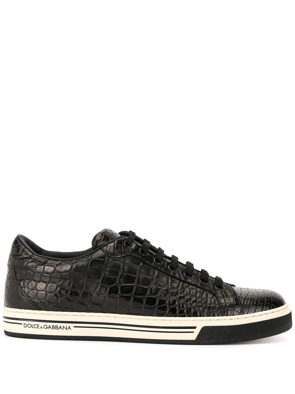 Rome leather sneakers by DOLCE&GABBANA