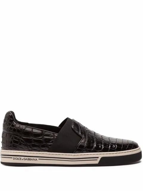 Rome leather sneakers by DOLCE&GABBANA