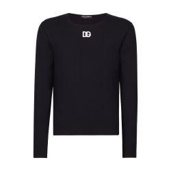 Round-neck virgin wool sweater by DOLCE&GABBANA