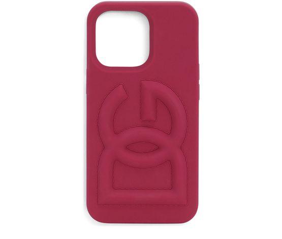 Rubber DG Logo Iphone 14 Pro Cover by DOLCE&GABBANA